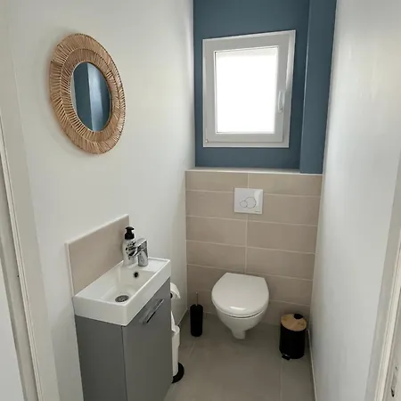 Sables Des Dunes, Jolie Maison Neuve Confort, Famille Ou Entre Amis, 500 M Semesterbostad