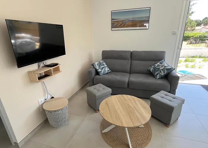 Sables Des Dunes, Jolie Maison Neuve Confort, Famille Ou Entre Amis, 500 M Dom wakacyjny Brétignolles-sur-Mer