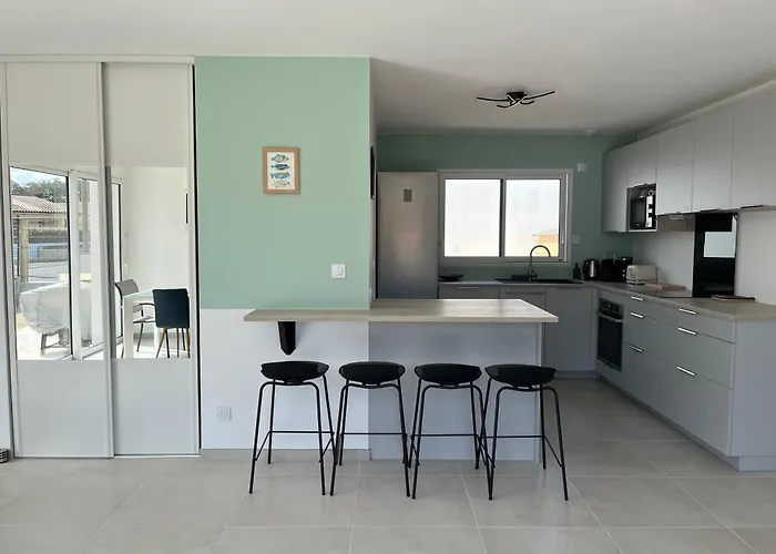 Dom wakacyjny Sables Des Dunes, Jolie Maison Neuve Confort, Famille Ou Entre Amis, 500 M *