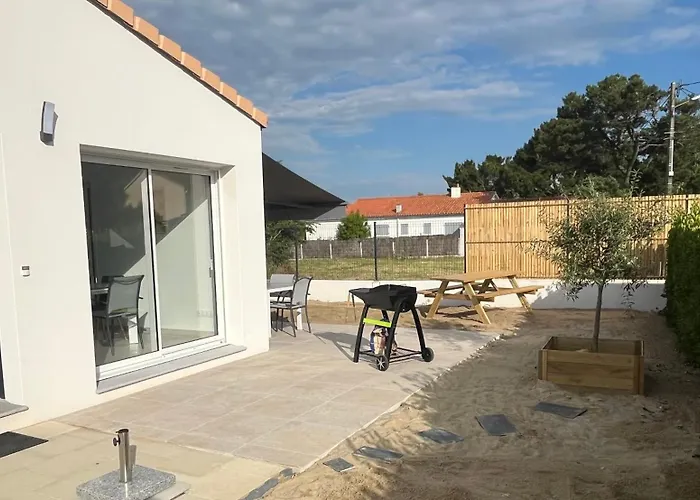 Dom wakacyjny Sables Des Dunes, Jolie Maison Neuve Confort, Famille Ou Entre Amis, 500 M