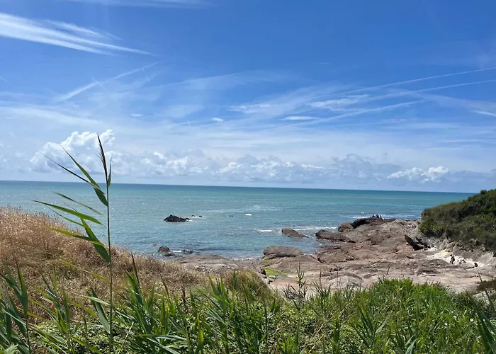 בית נופש Sables Des Dunes, Jolie Maison Neuve Confort, Famille Ou Entre Amis, 500 M *